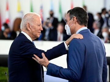 Joe Biden y Pedro Sánchez